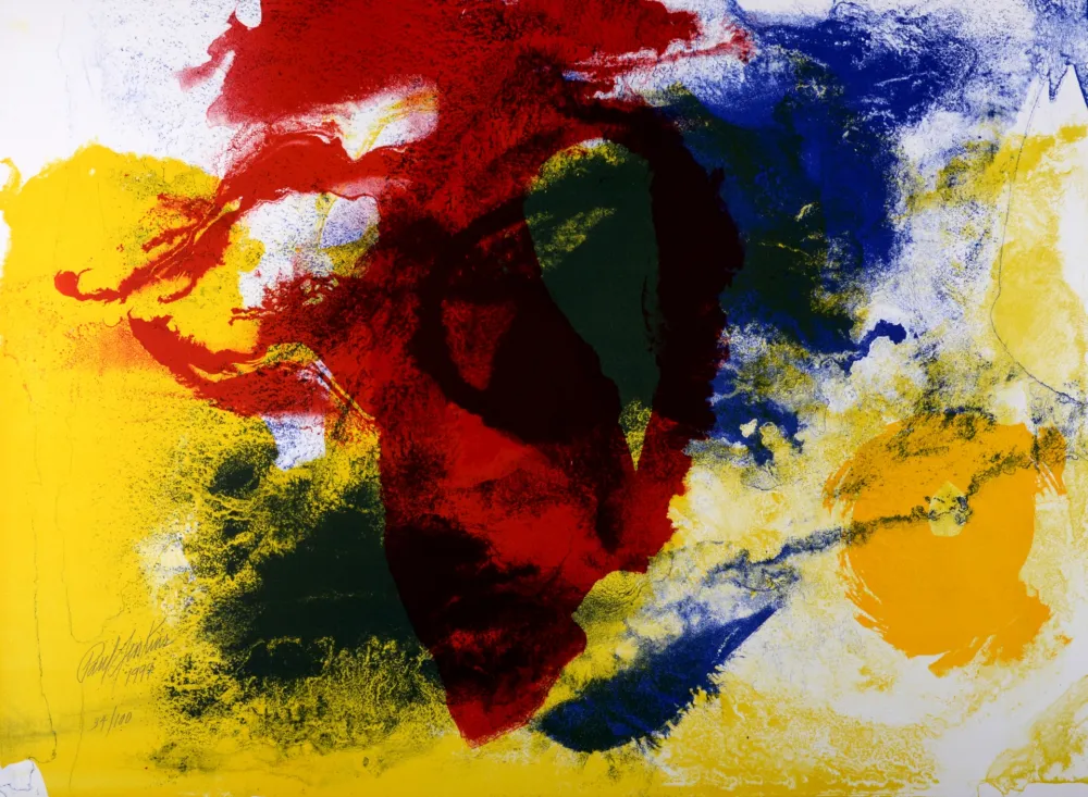 Lithograph Jenkins - Five Invocations #1 - Hand-signed