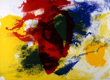 Lithograph Jenkins - Five Invocations #1 - Hand-signed