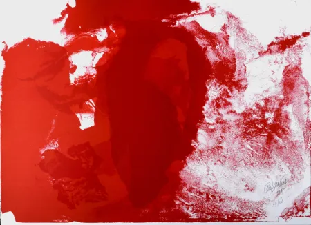 Lithograph Jenkins - Five Invocations #3, 1997 - Hand-signed