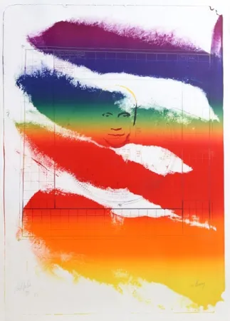 Lithograph Jenkins - Sri Chinmoy