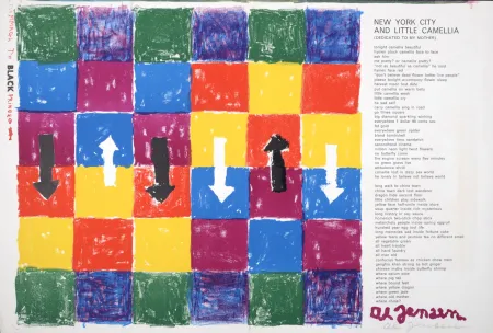 Lithograph Jensen - Little Camelia, 1964