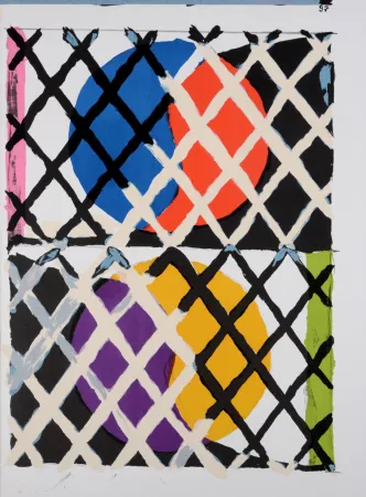 Lithograph Jensen - One Cent Life, 1964