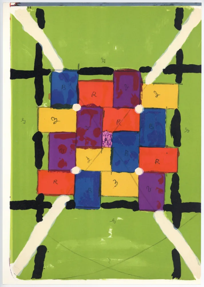 Lithograph Jensen - Puzzle I