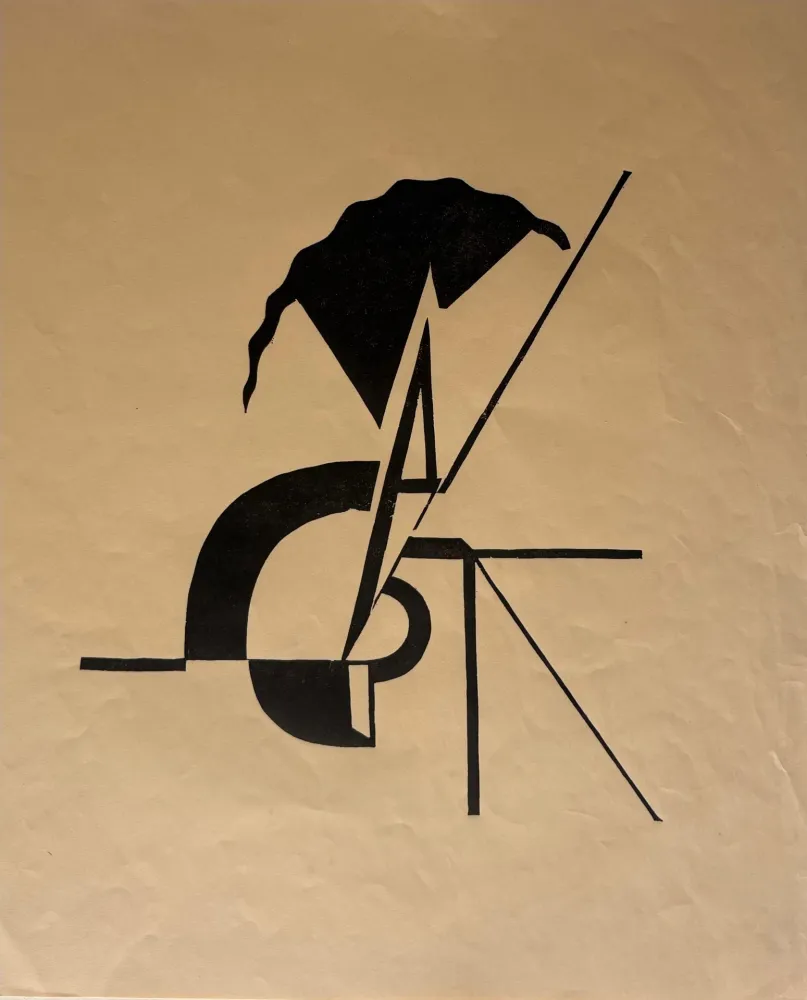 Woodcut Jespers - Bezette Stad (