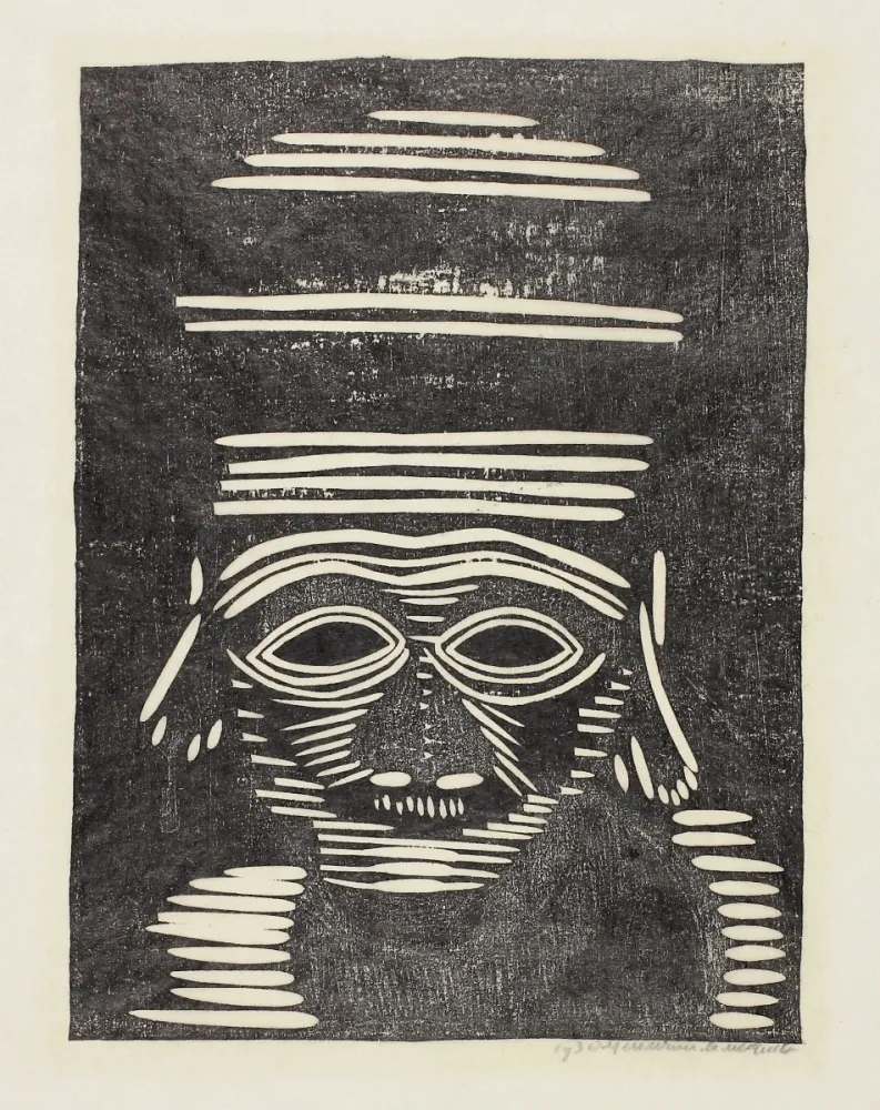 Woodcut Jessurun De Mesquita - Fantasie