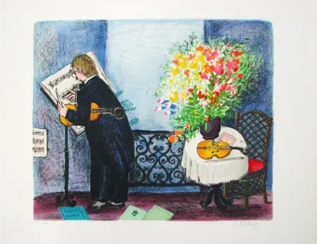 Lithograph Jirlow - Untitled