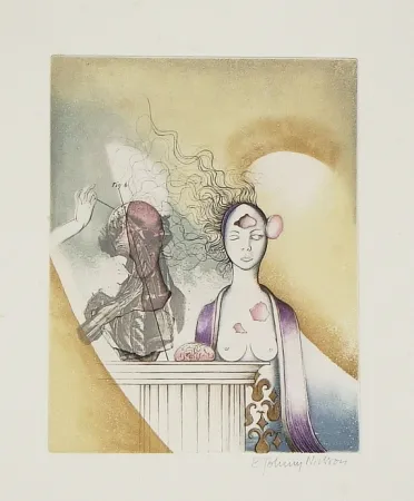 Etching And Aquatint Johnny Nilsson - Titre inconnu