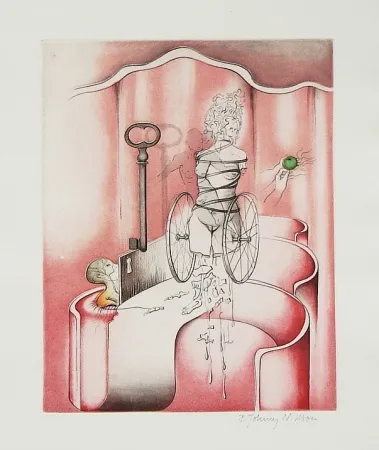 Etching And Aquatint Johnny Nilsson - Titre inconnu