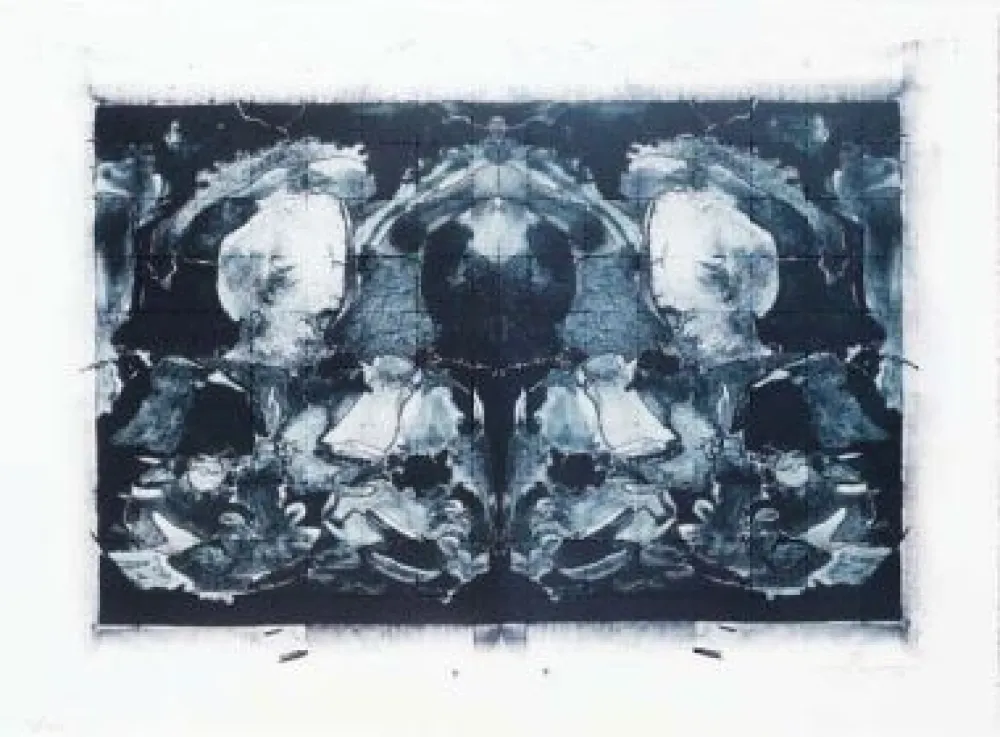 Lithograph Johns - After Holbein (AAT)