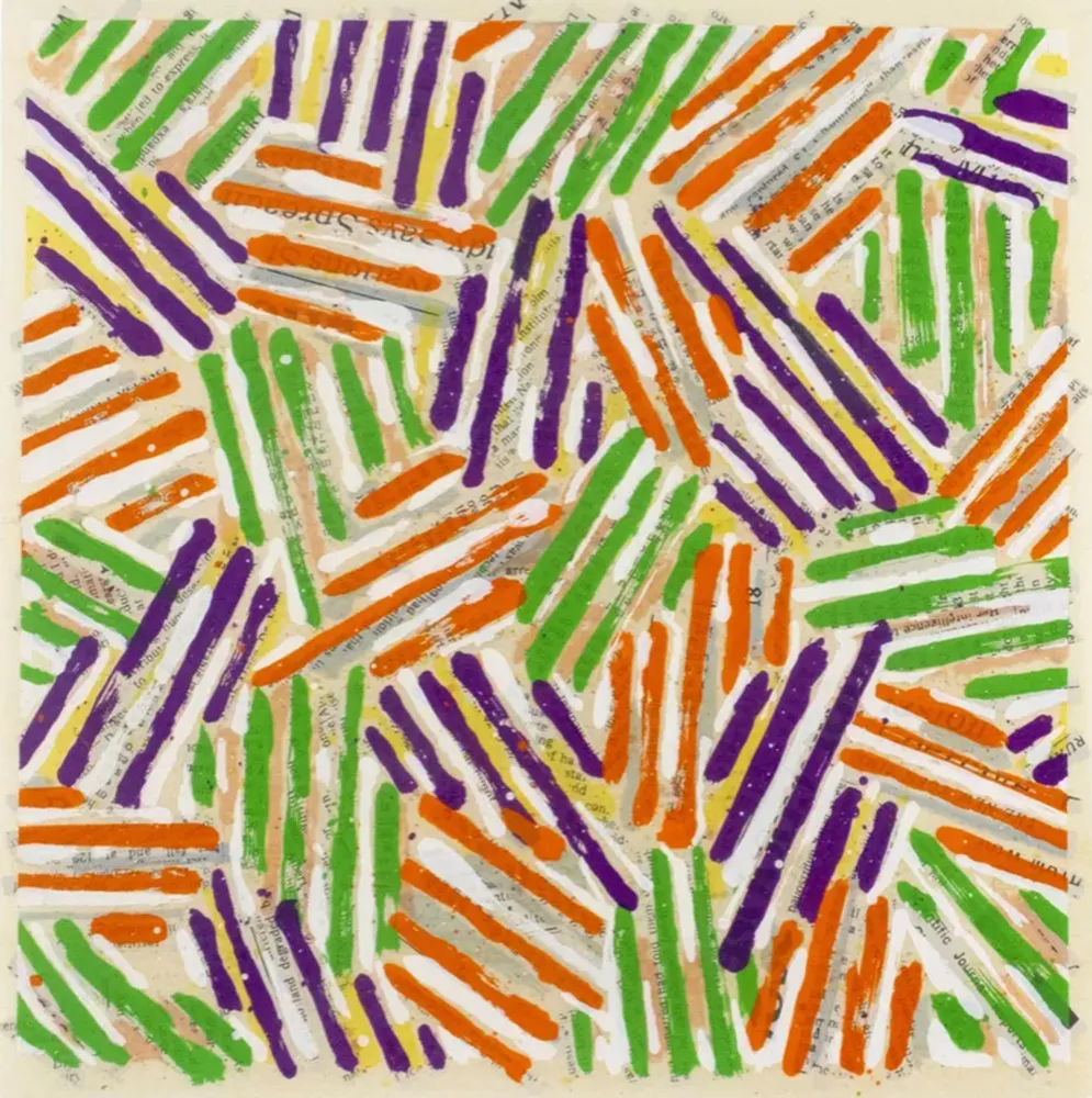 Screenprint Johns - Untitled