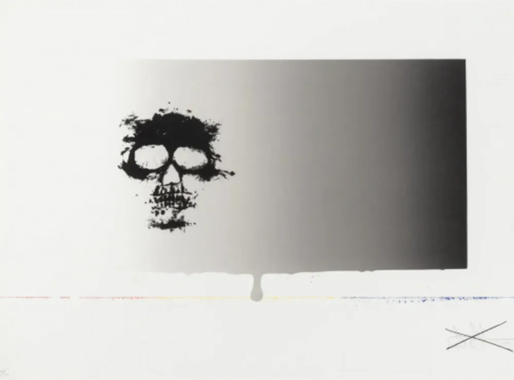 Screenprint Johns - Untitled (from Reality and Paradoxes)