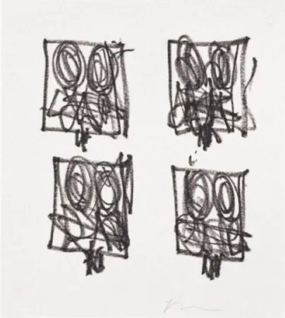 Etching Johnson - Untitled (Anxious Man)