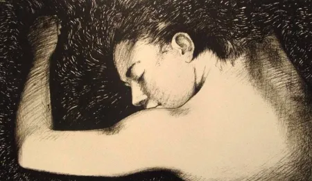 Lithograph Joliet - La jeteuse de rêve