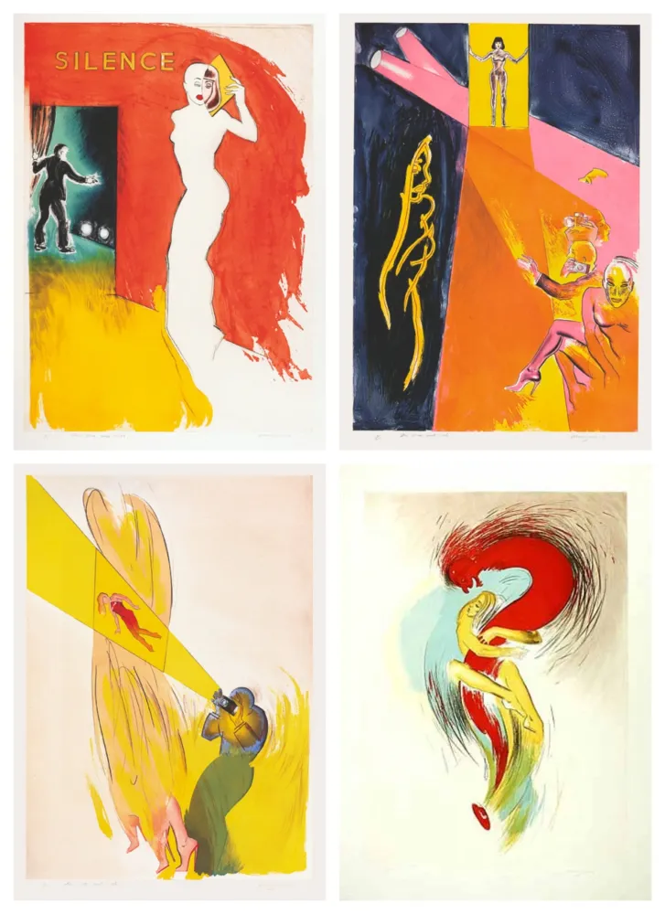 Etching And Aquatint Jones - Catwalk