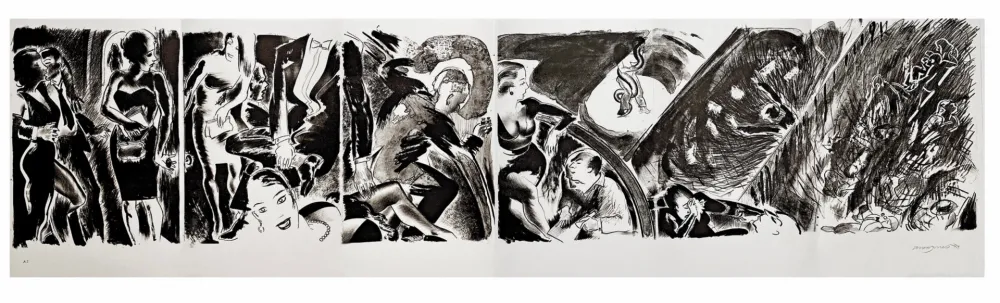 Lithograph Jones - Greasepaint