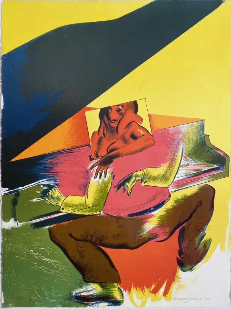 Lithograph Jones - Playtime