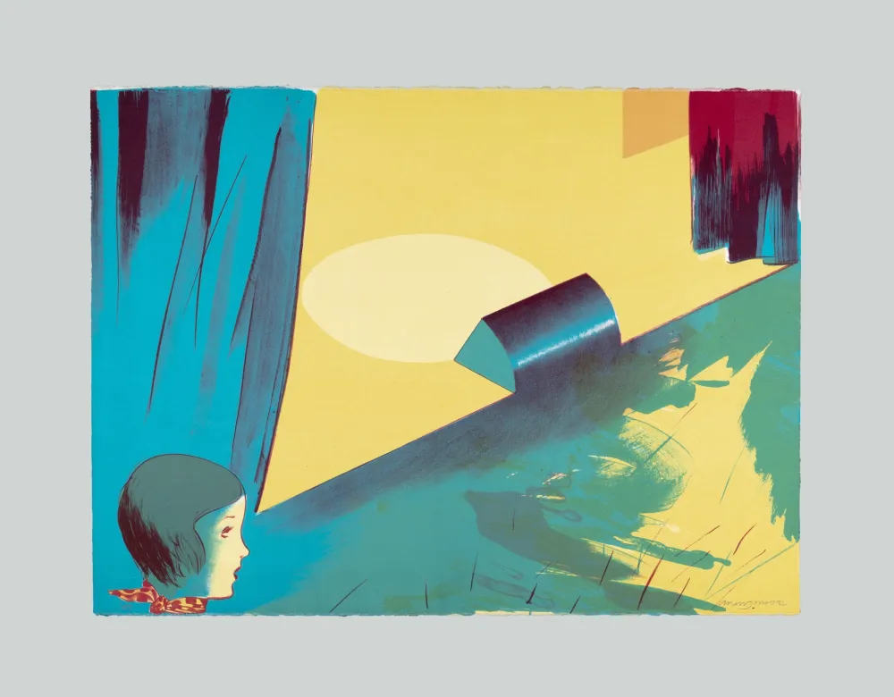 Lithograph Jones - Stage set (4)