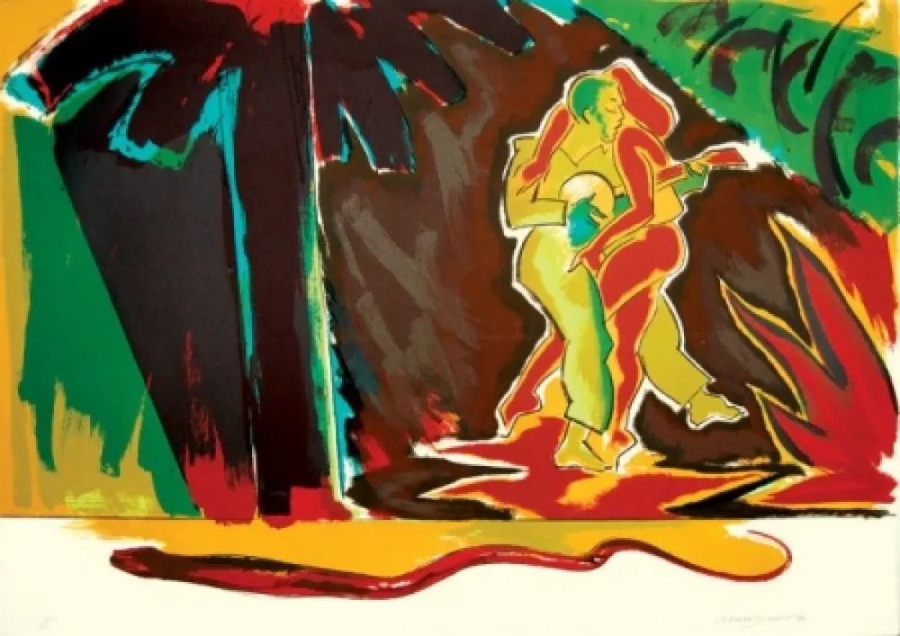 Lithograph Jones - The Glade (From the Island)