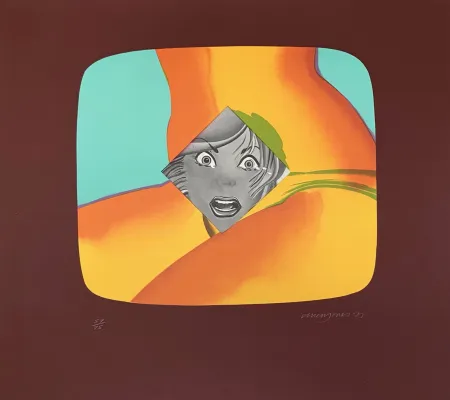 Screenprint Jones - Untitled - “Rothko Memorial Portfolio” 