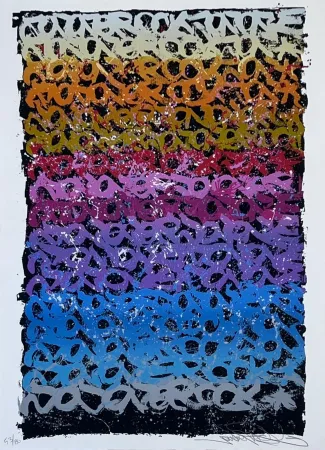 Screenprint Jonone - Montpellier 