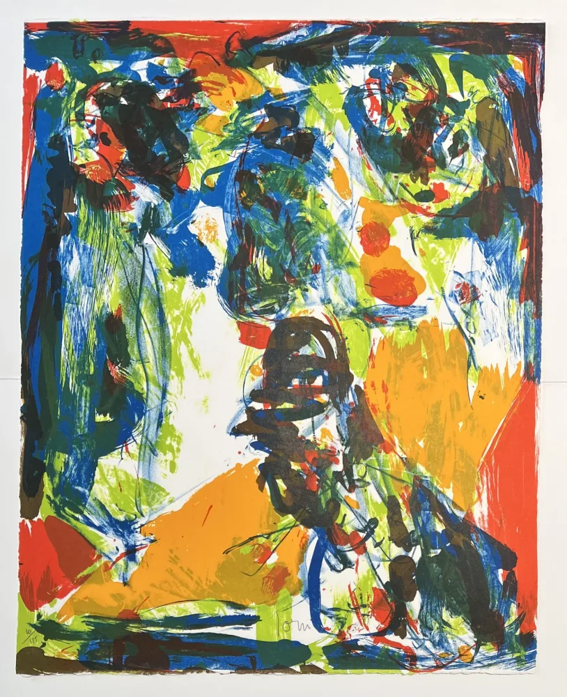 Lithograph Jorn - Asger Jorn (1914–1973) - Coloured lithograph on paper - 1969