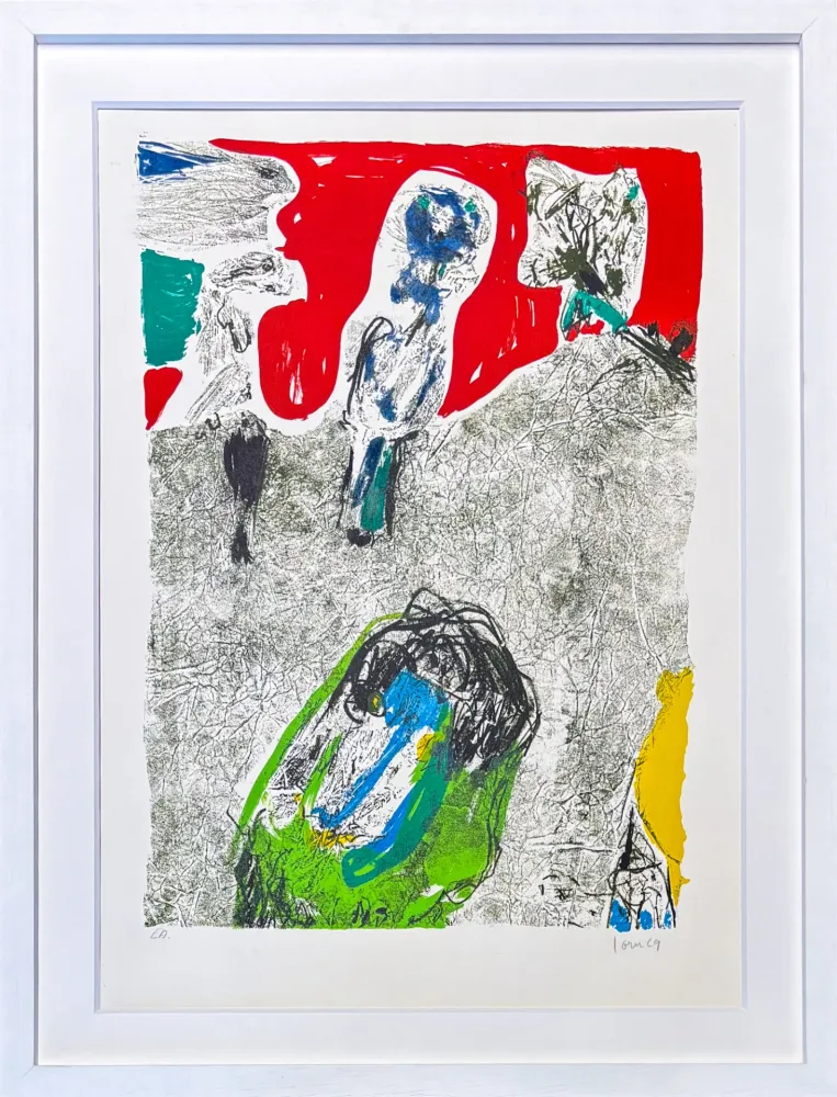 Lithograph Jorn - Asger Jorn (1914–1973) – La Vallée des charme – 8-colour lithography – 1969