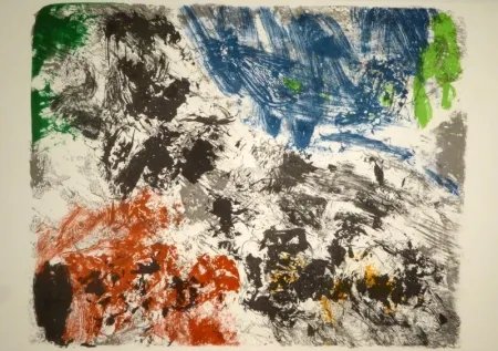 Lithograph Jorn - Die Geschichte vom teuren Brot / Sagan af braudinu dýra