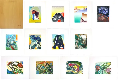 Woodcut Jorn - Etudes et surprises