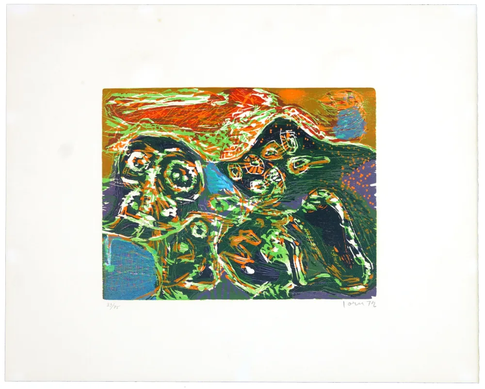 Woodcut Jorn - L’enfer des jeux clos