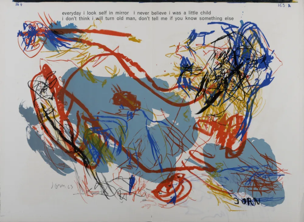 Lithograph Jorn - One Cent Life : Cobra