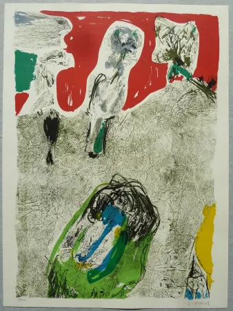 Lithograph Jorn - Sans titre