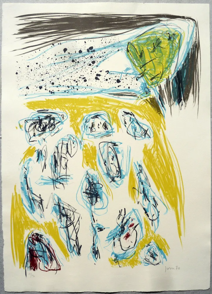 Lithograph Jorn - Sans Titre 