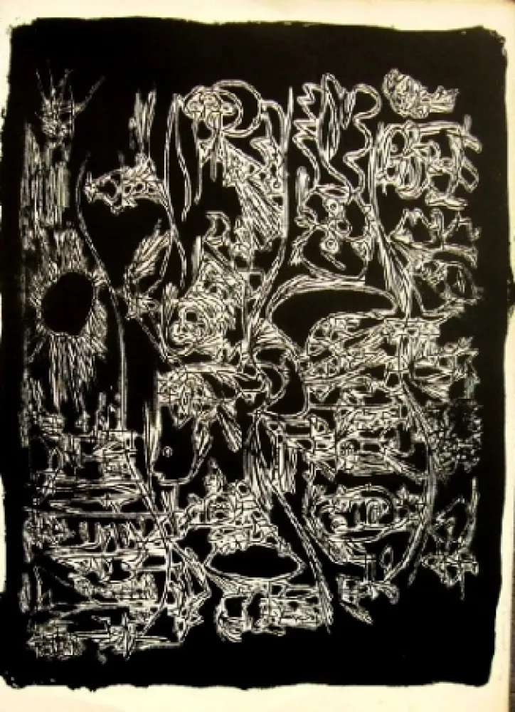 Lithograph Jorn - Sans titre 