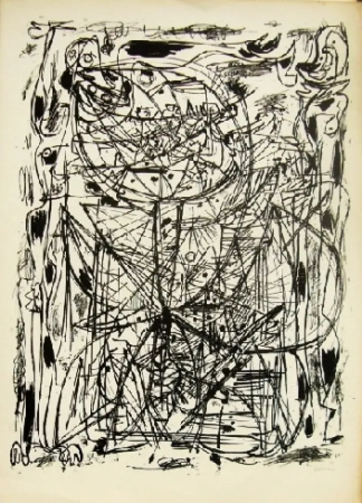 Lithograph Jorn - Sans titre 