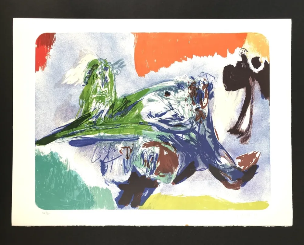 Lithograph Jorn - SULLA STRADA II