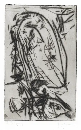 Drypoint Jorn - Untitled