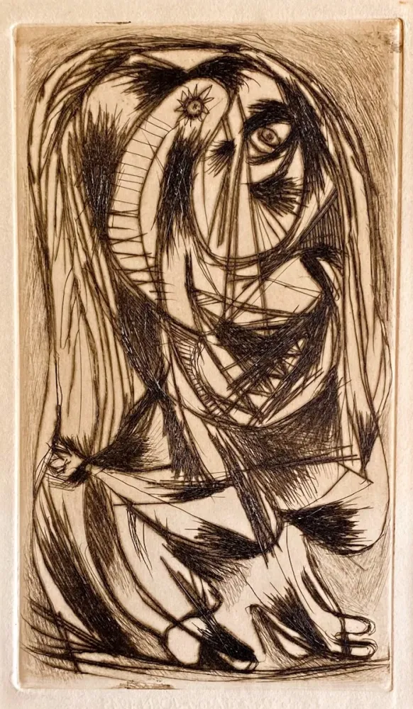 Drypoint Jorn - Untitled