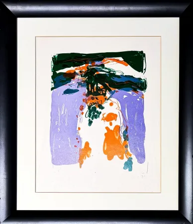 Lithograph Jorn - Untitled