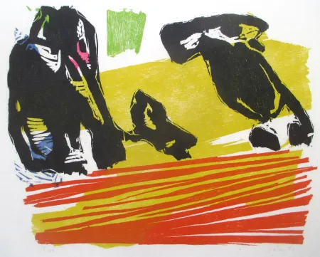 Woodcut Jorn - Ursprung der Familie