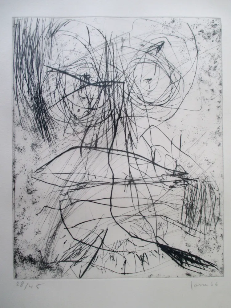 Etching Jorn - Visa Viking