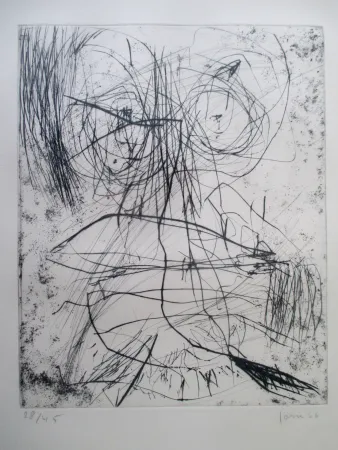 Etching Jorn - Visa Viking