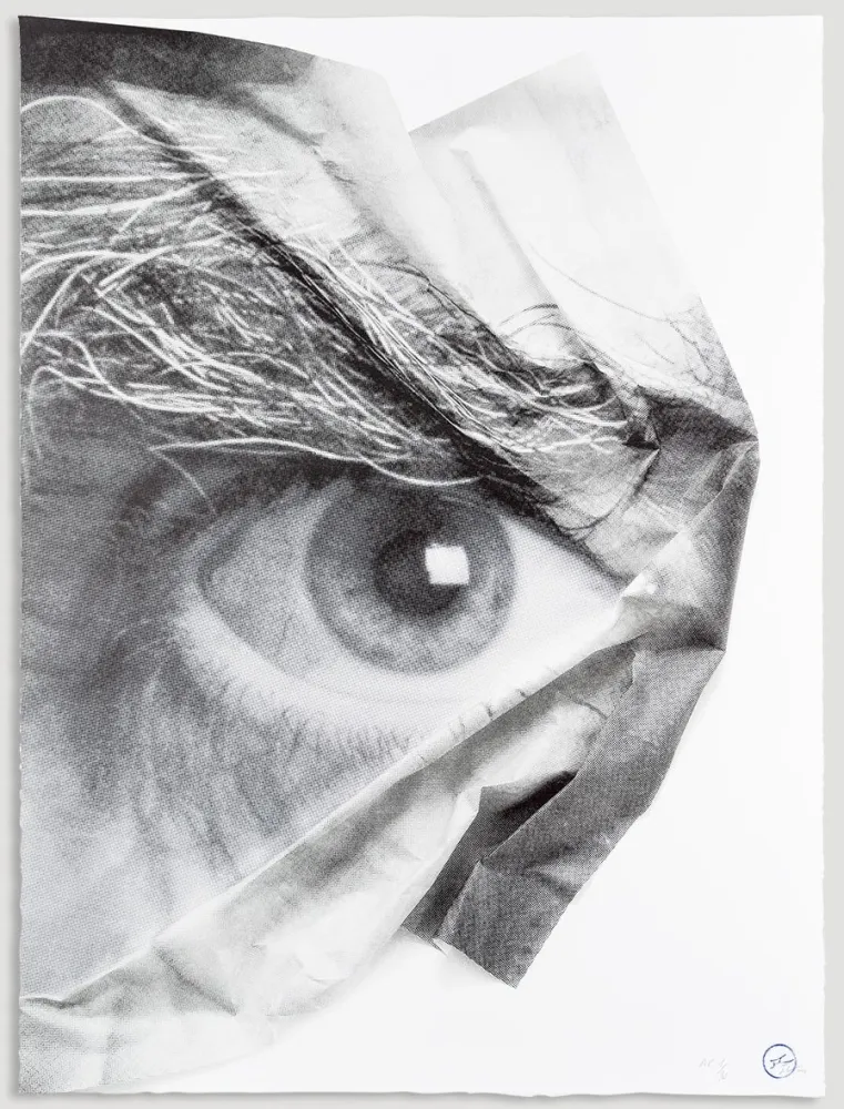 Lithograph Jr - The Wrinkles of the City, Los Angeles, Œil froissé 3