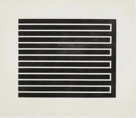 Aquatint Judd - Untitled from Six Aquatints