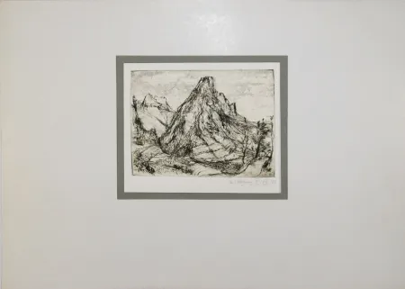 Drypoint Jung - Dentelles de Montmirail