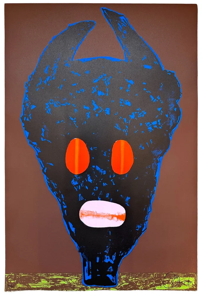 Lithograph Kabangu - The good kid