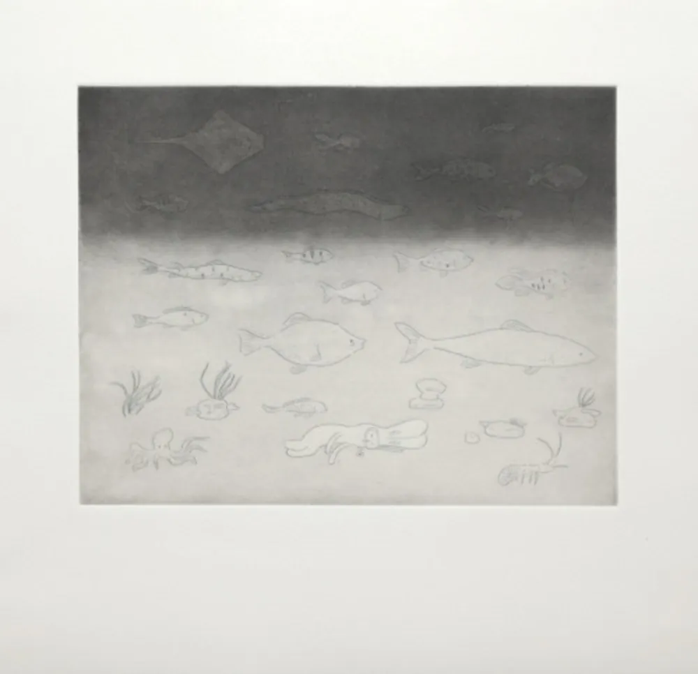 Etching Kaga - At the bottom of the sea