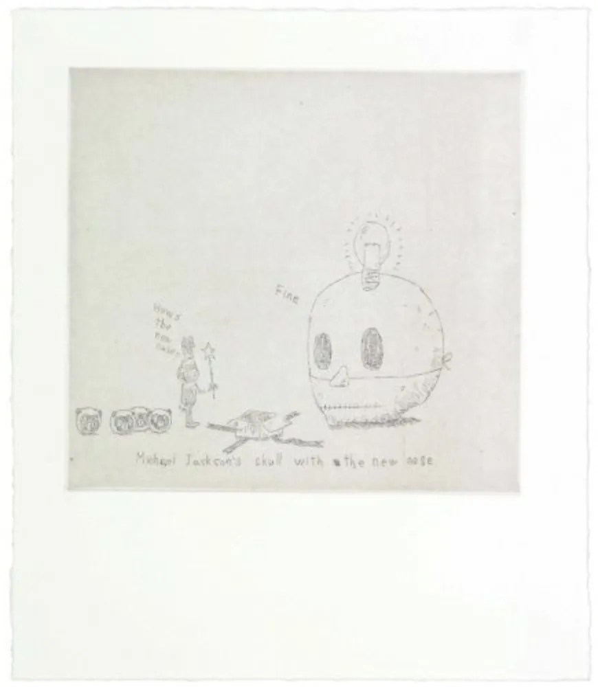 Etching Kaga - The new nose for Micheal Jackson's