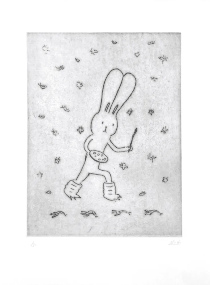 Etching Kaga - Usacchi 2