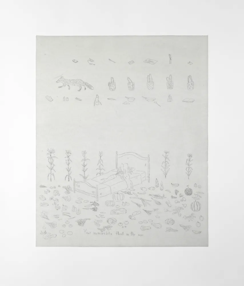 Etching Kaga - Your memorabilia float in the air