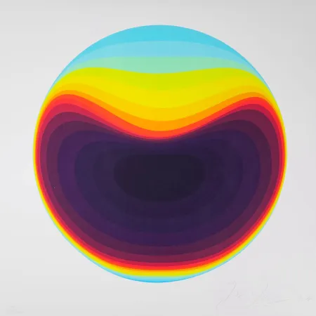 Lithograph Kalab - Wave of Sheba